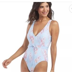 Summersalt tie waist one piece Swimsuit women’s size 10 great condition